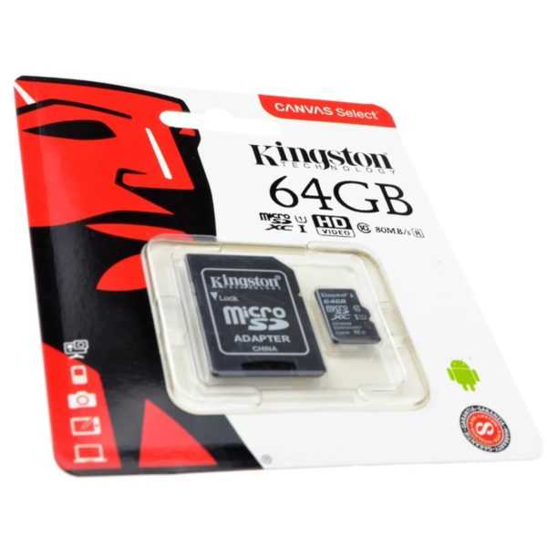 MicroSD Kingston 64 GB - Imagen 2