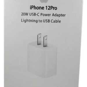 Cargador + Cable Tipo C A Lightning 20w iPhone 12 Pro Max