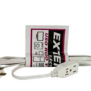 Extensión eléctrica 3 mts.