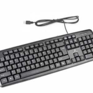 Teclado Usb Estándar Slim Durable Pc